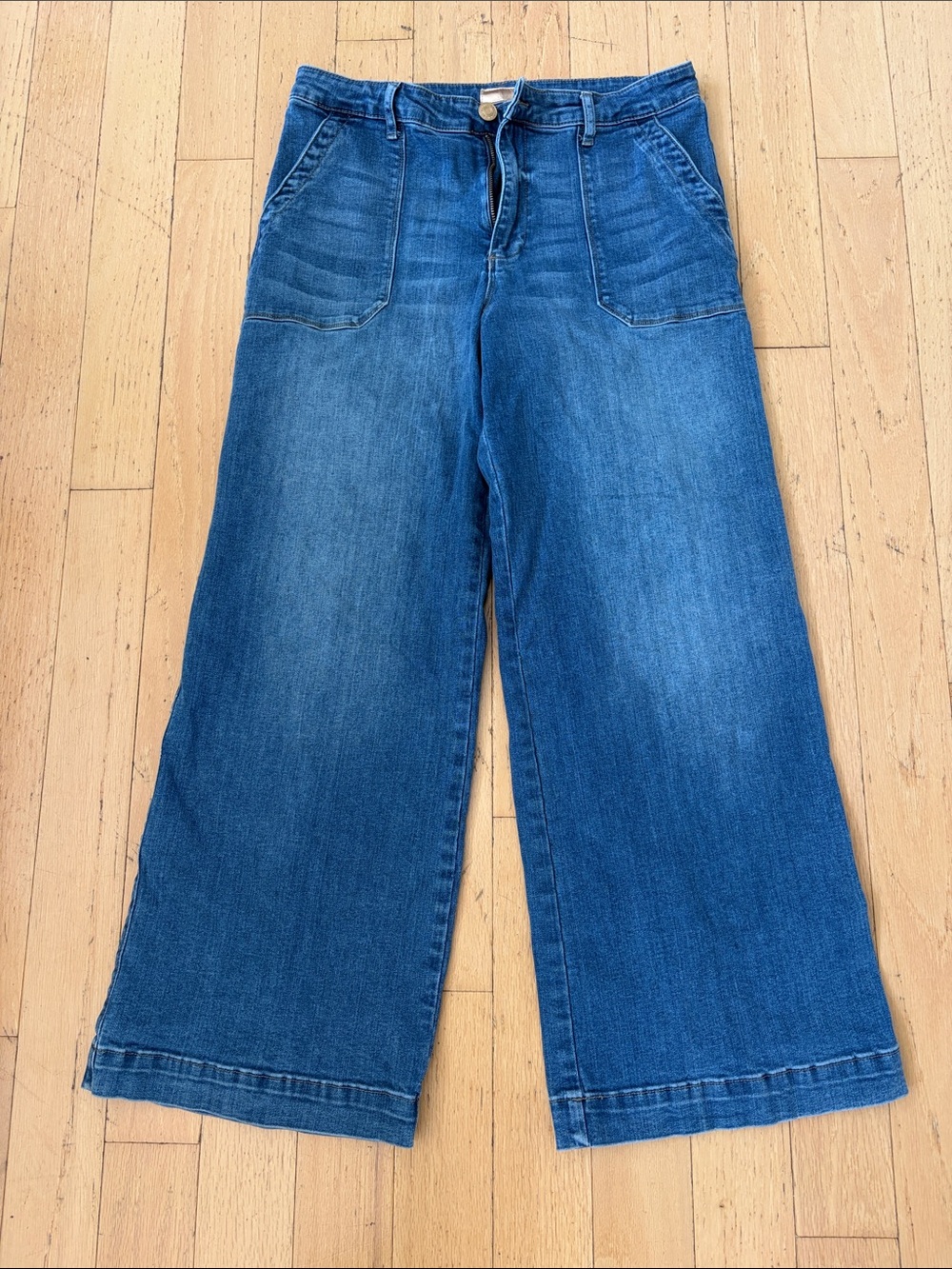 Kut From The Kloth Wide Leg Women's Jeans - Blue Size 12